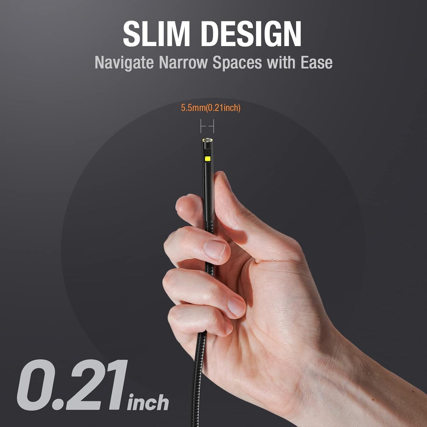 TESLONG NTS500 Industrial Waterproof Borescope Camera