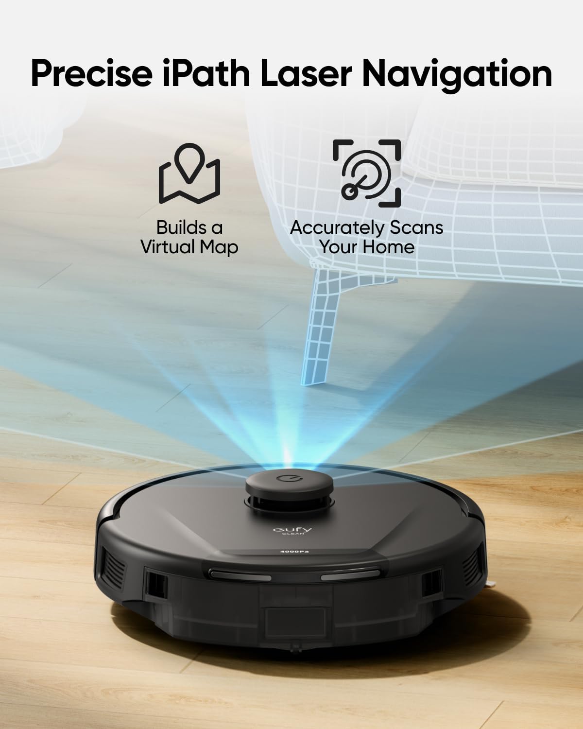 eufy L50 SES Robot Vacuum with 60 Day Self-Empty Station