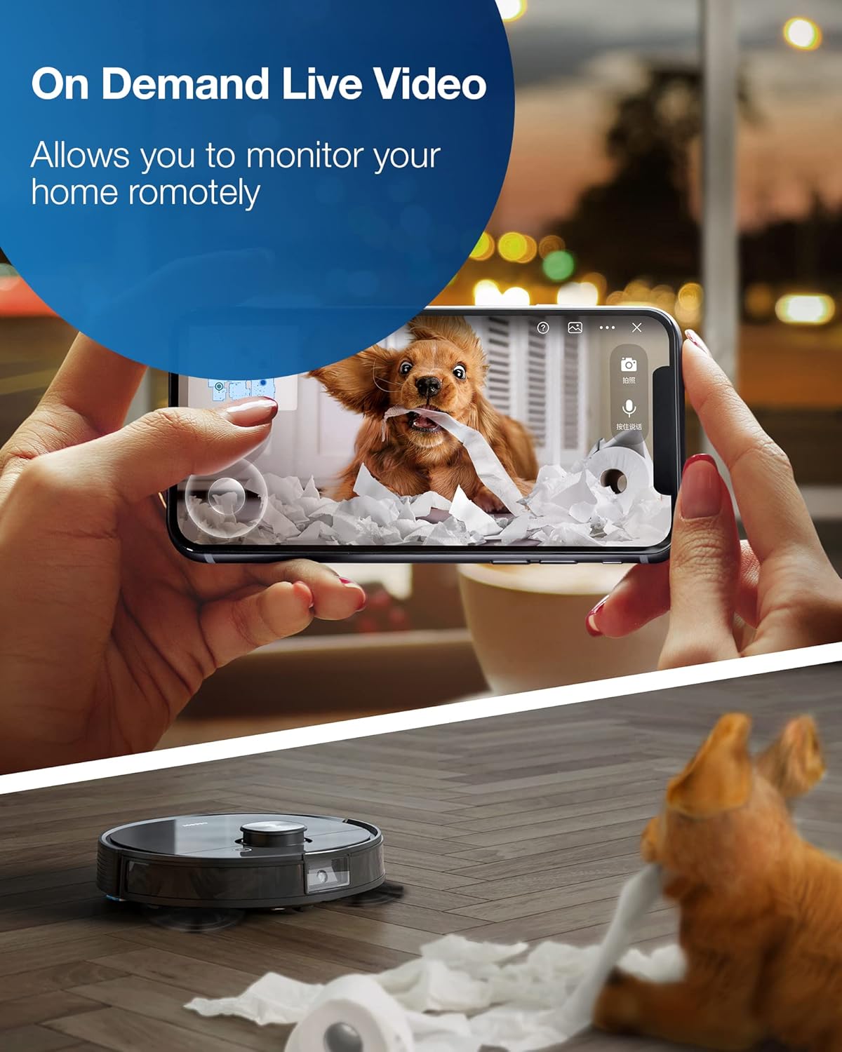Ecovacs Deebot T8 Aivi Robot Vaccum Cleaner