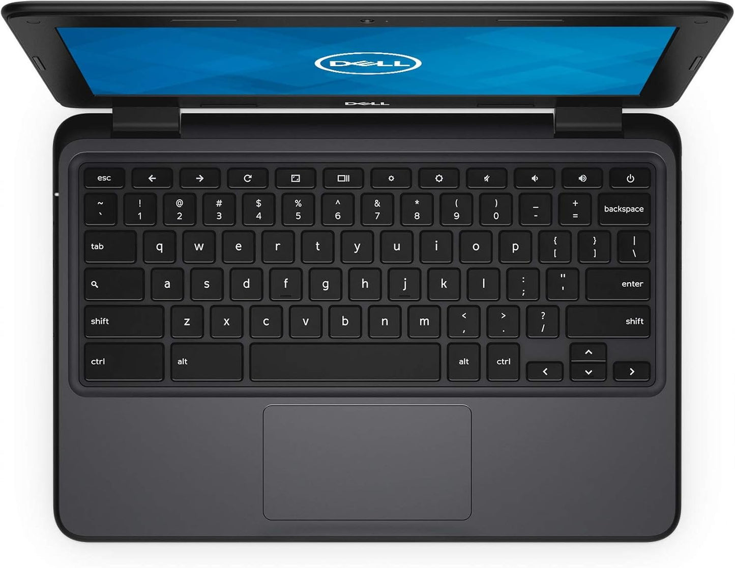 Dell Chromebook 11-5190 2-in-1 Convertible Notebook, 11.6" Touchscreen, Intel Celeron N3350 Processor, 32GB eMMC Storage, 4GB DDR4, Wi-Fi + Bluetooth, Chrome OS - Renewed