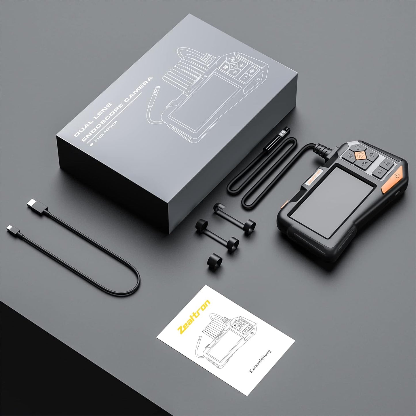 ZEALTRON Screen Endoscope Camera P80