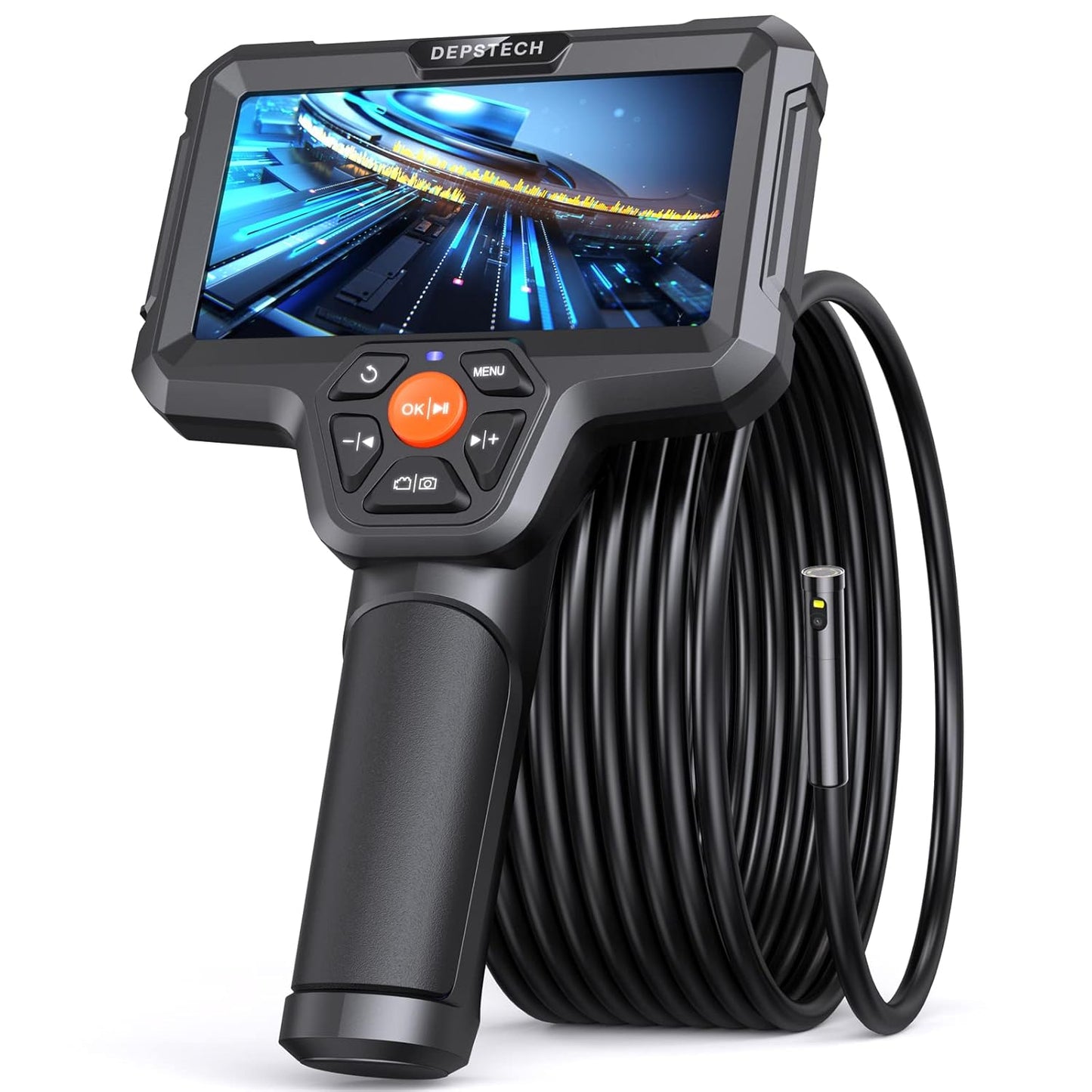 DEPSTECH 5 Inch IPS Display Endoscope Camera
