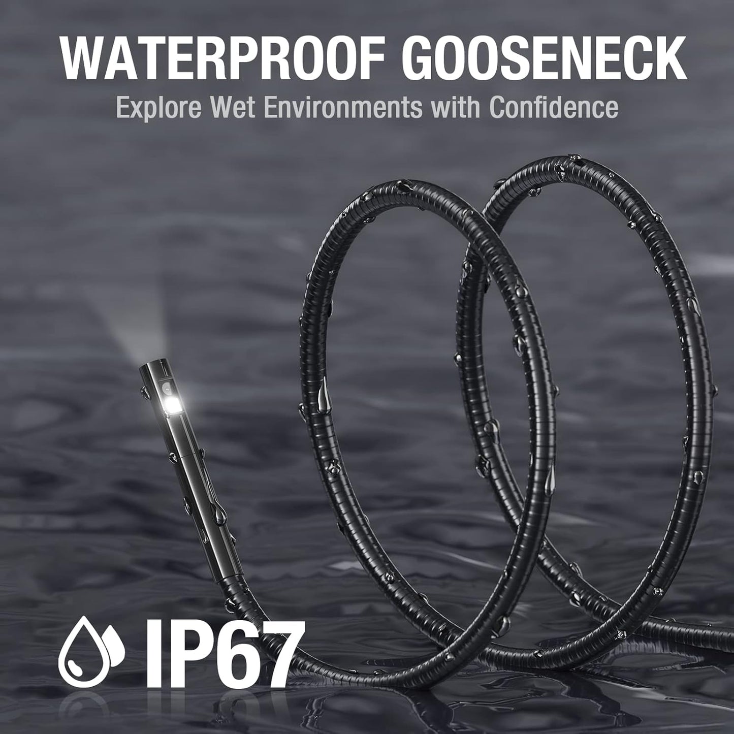 TESLONG NTS500 Industrial Waterproof Borescope Camera