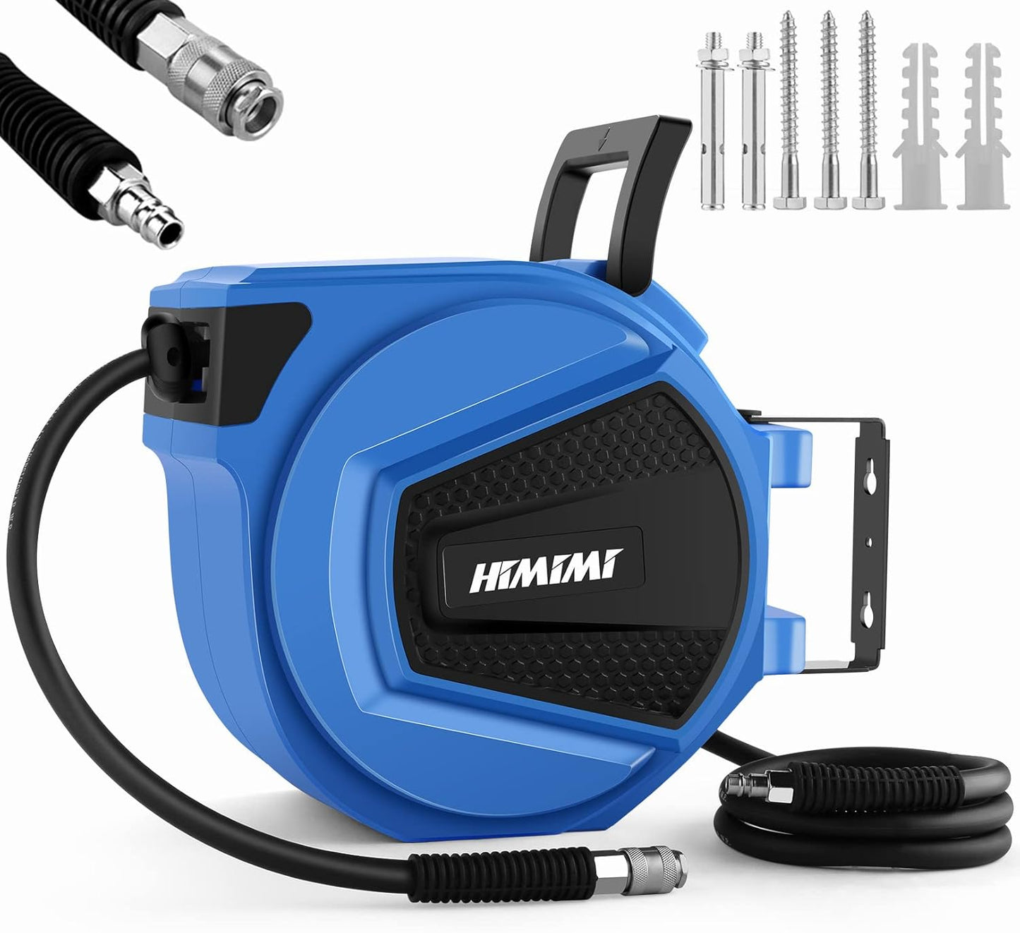 Himimi 15 m 3/8 Inch Compressed Air Hose Reel Retractable