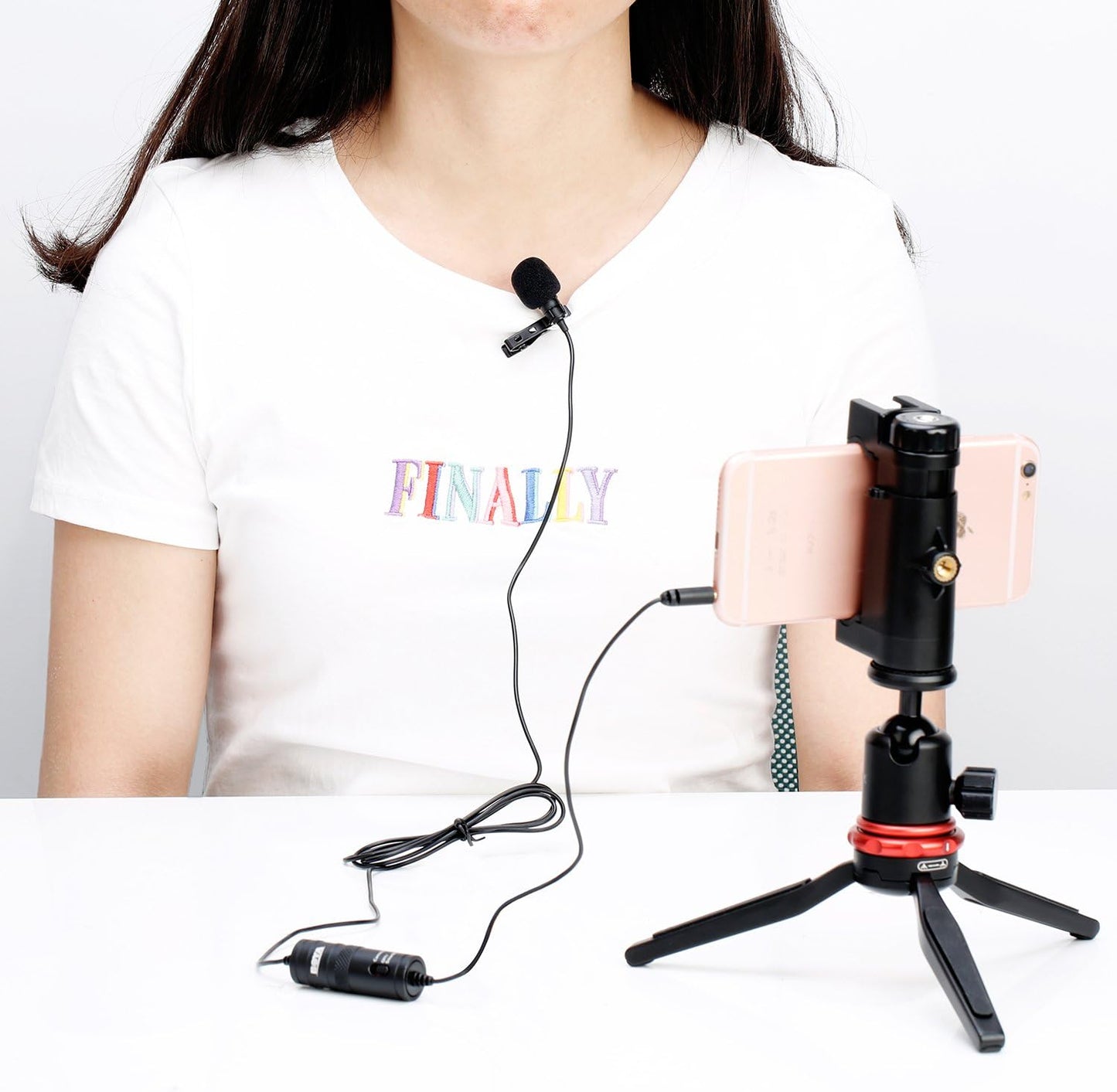 BOYA by M1 Lavalier Microphone for Smartphones Canon Nikon DSLR Cameras Camcorders Audio Recorder PC