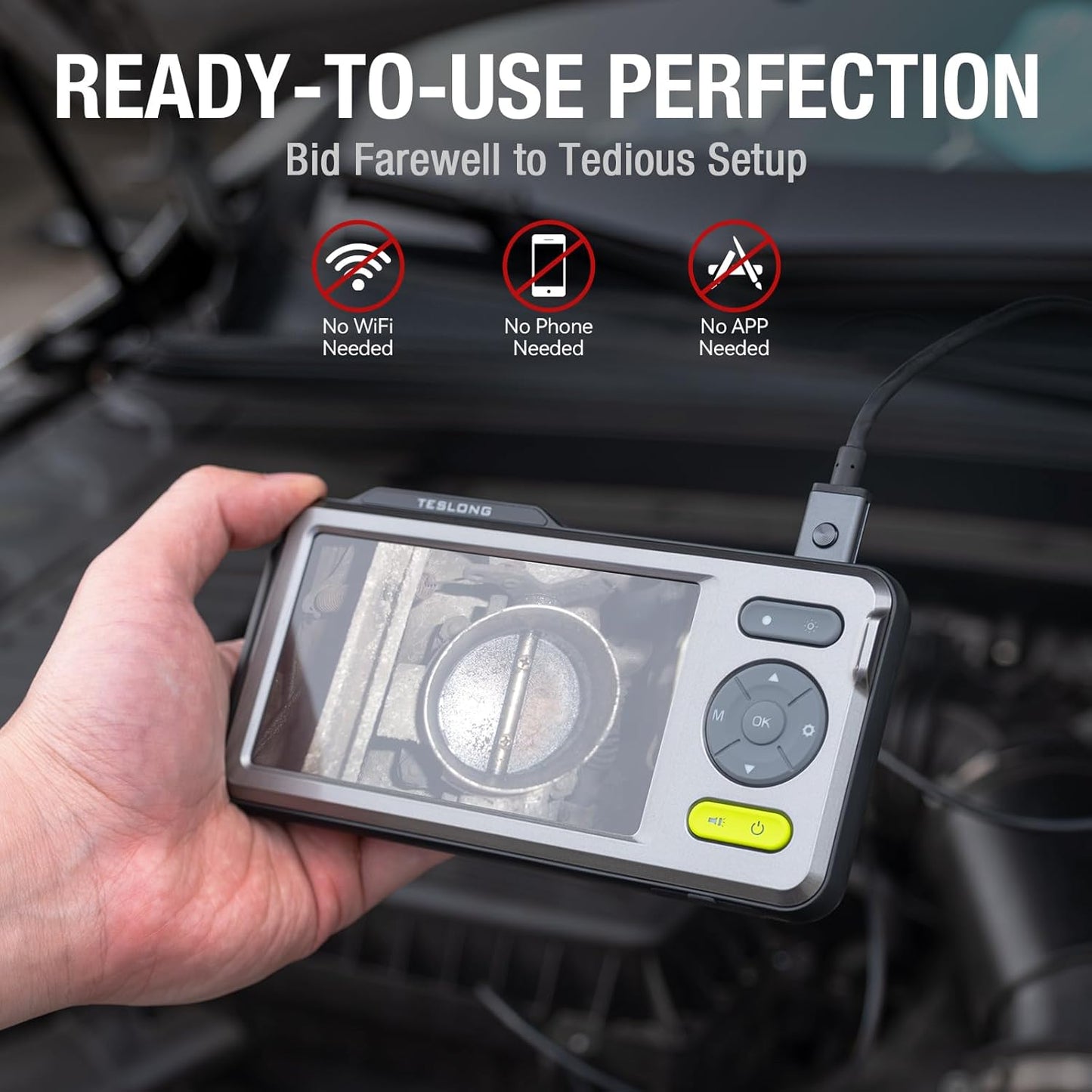 TESLONG NTS500B 5mm Dual Lens Inspection Camera