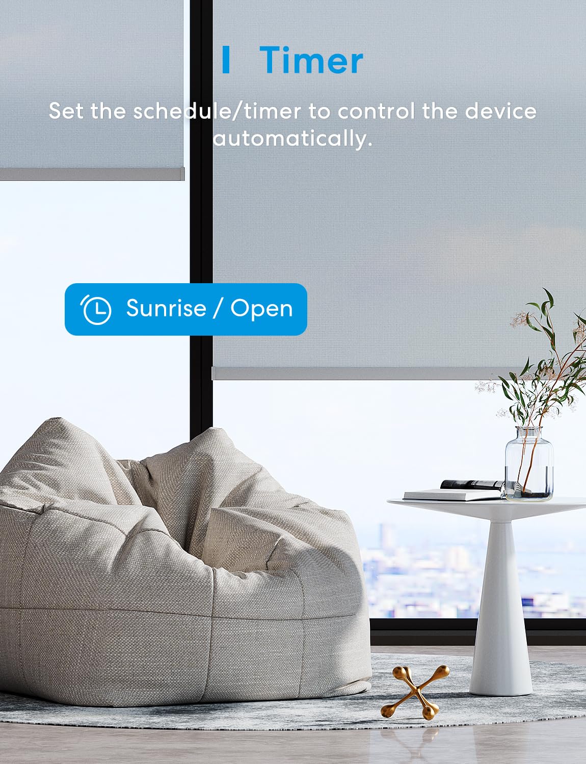 Smart Roller Shutter Switch (NEUTRAL WIRE REQUIRED), Curtain Switch Compatible with HomeKit, Alexa and Google Home, Percent Control, Voice Control and Remote Control Visit the meross Store