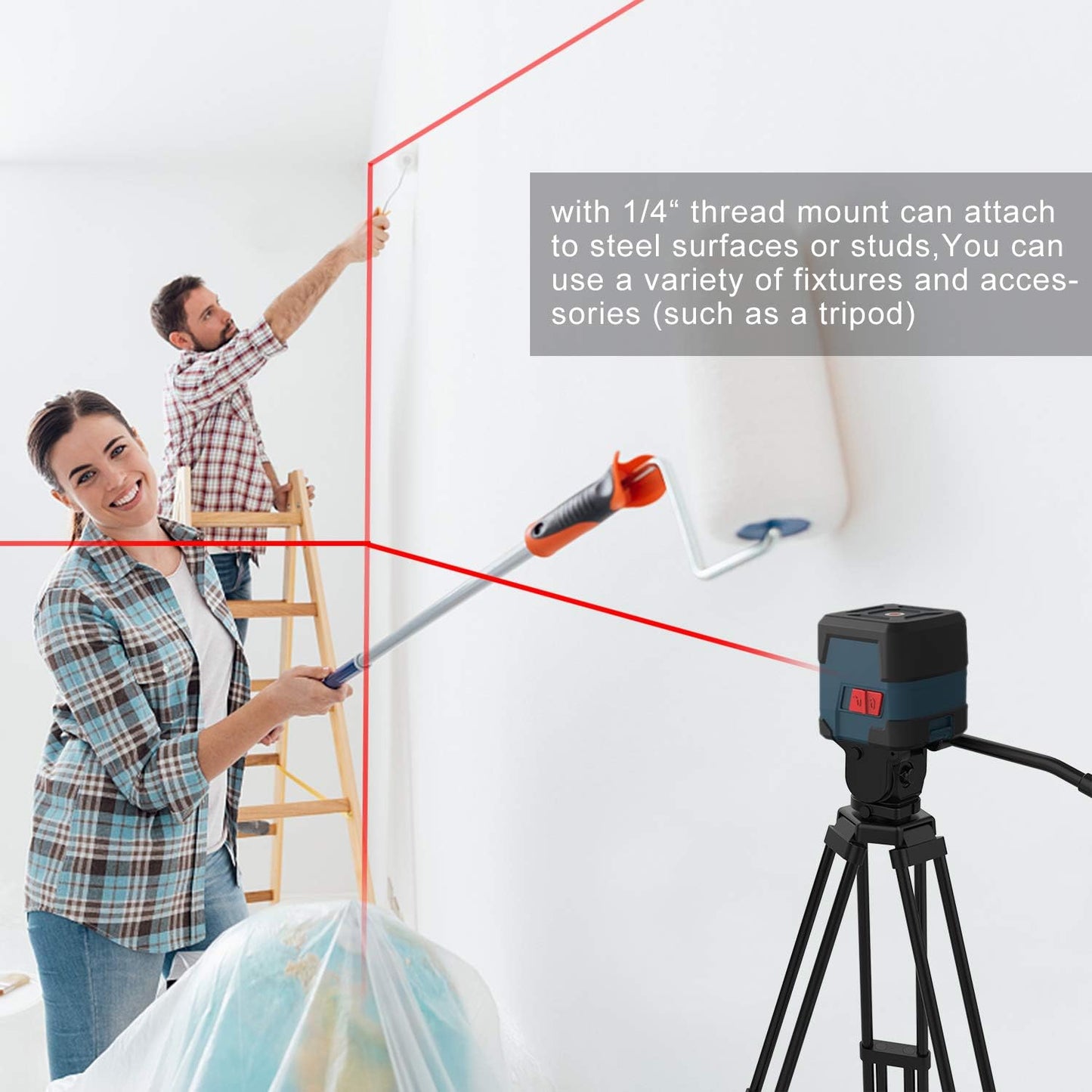 Rockseed Laser Level Vertical Horizontal