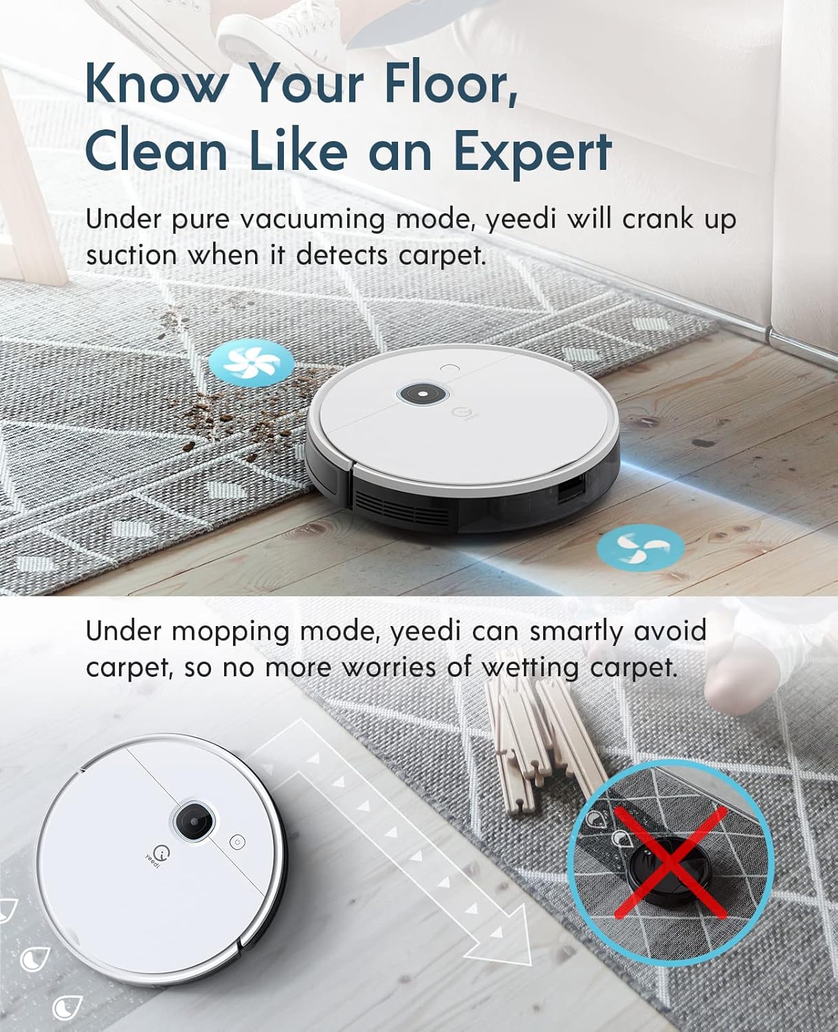 Yeedi Vac Max Robot Vaccum Cleaner