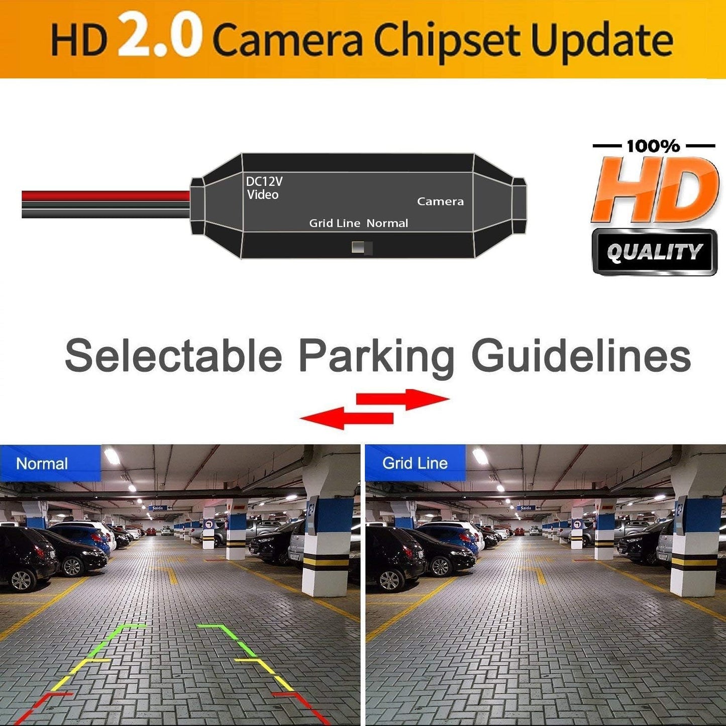 HD 1280x720p Reversing Camera Rear View Backup Camera Waterproof Night Vision for Toyota Sequoia Toyota 4Runner SW4 / Hilux Surf Toyota Fortuner SW4