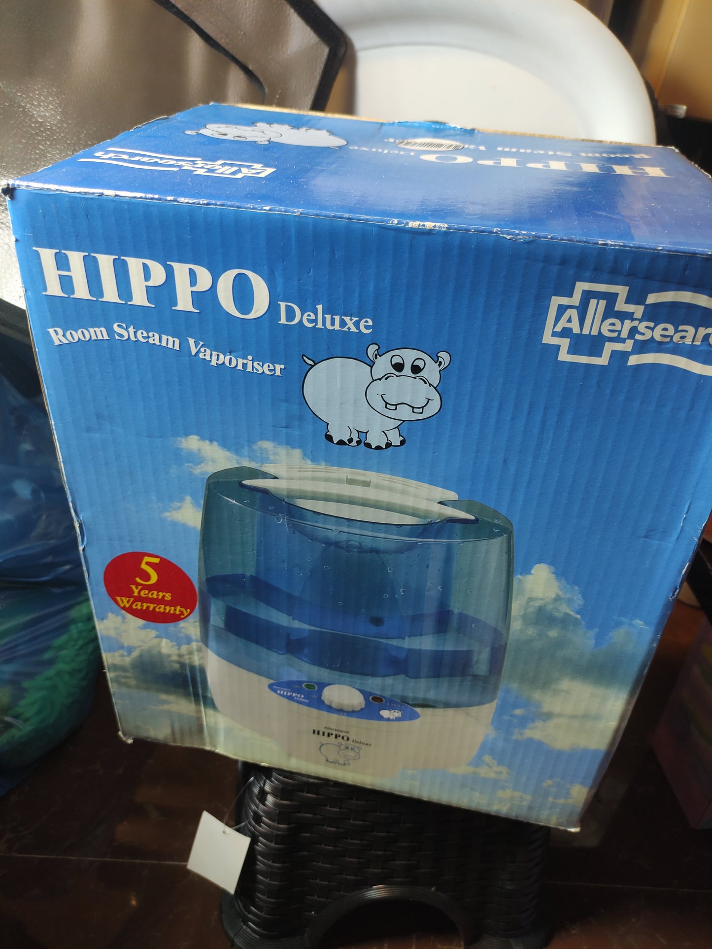 hippo room steam vaporiser