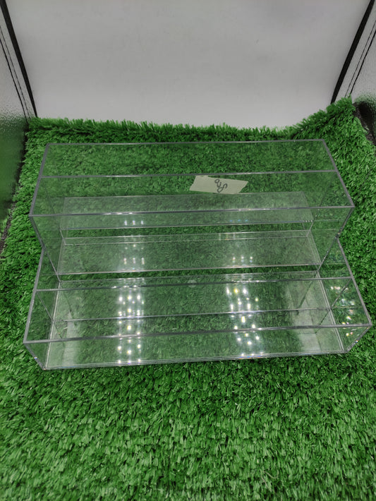 ACRYLIC RISERS DISPLAY CABINET