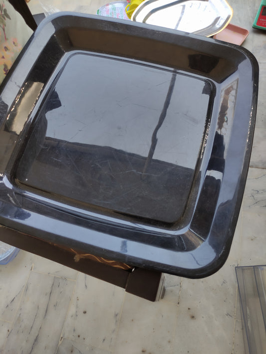 PLASTIC SQUARE FOOD PLATTER