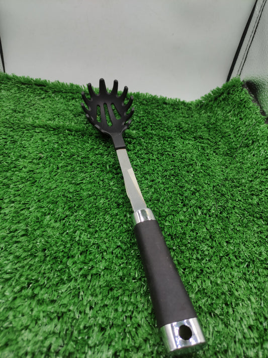 BLACK PASTA SPOON