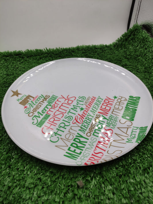 MERRY CHRISTMAS KID PLATE
