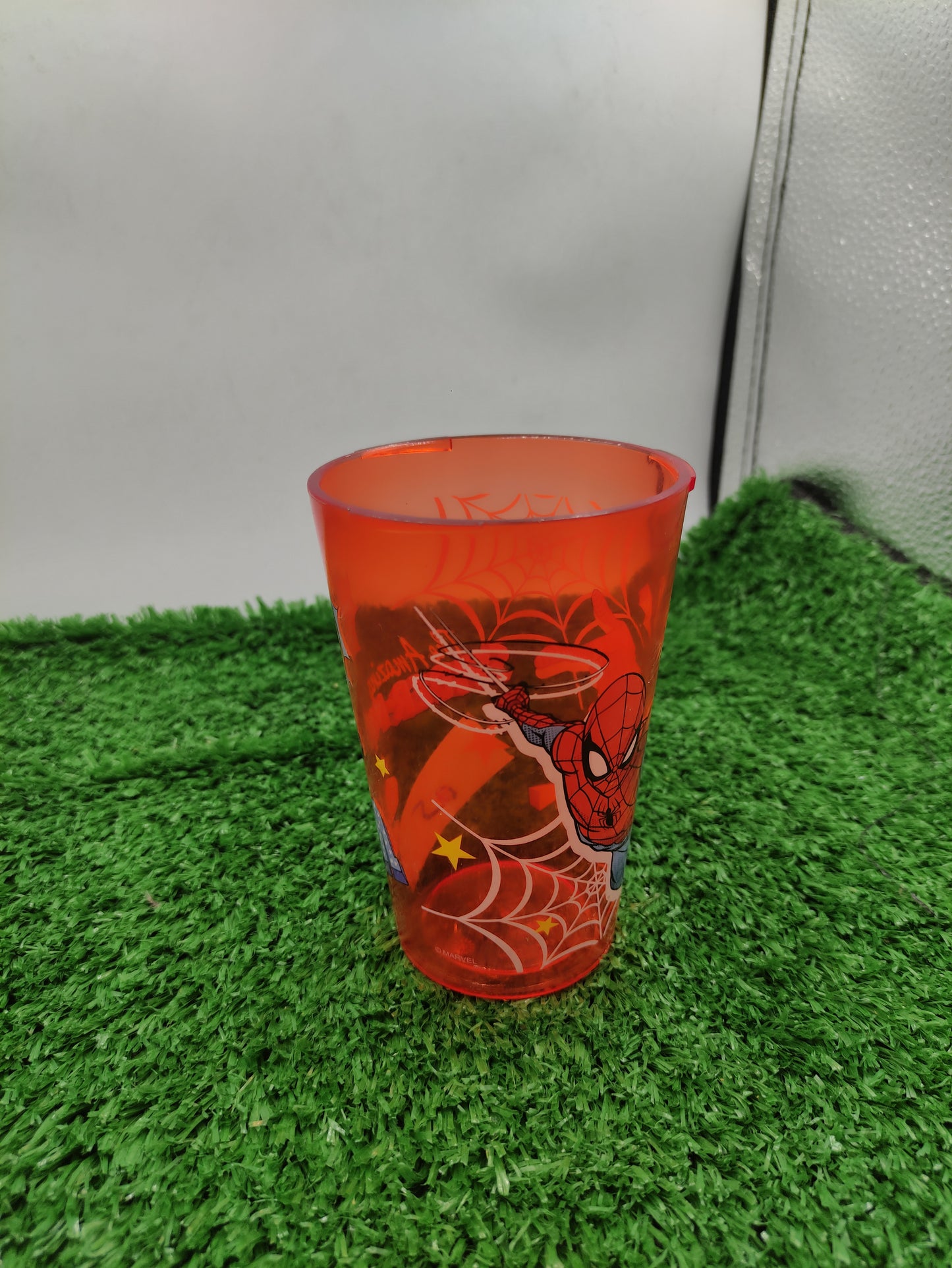 SPIDERMAN PRINTED GLASS CUP