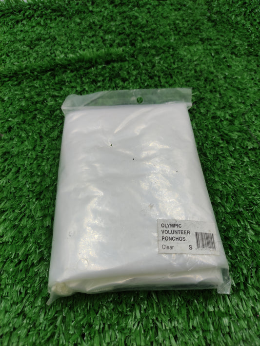 OLYMPIC VOLUNTEER PONCHOS CLEAR