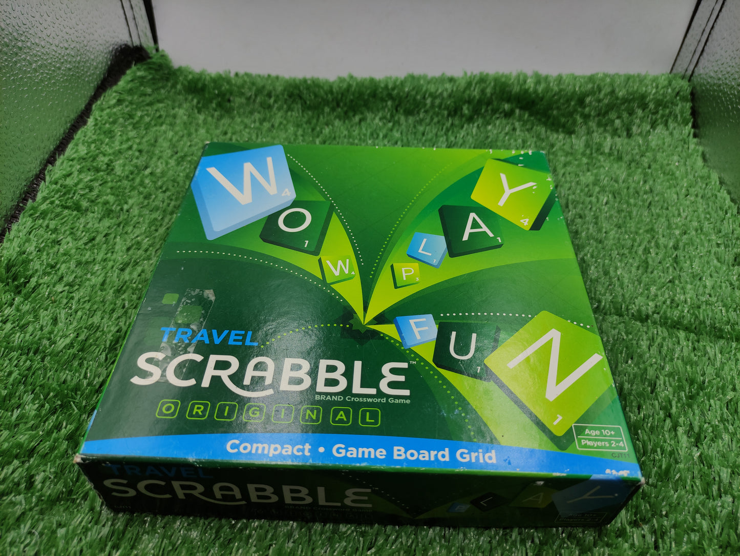 TRAVEL SCRABBLE  BOARD GAME