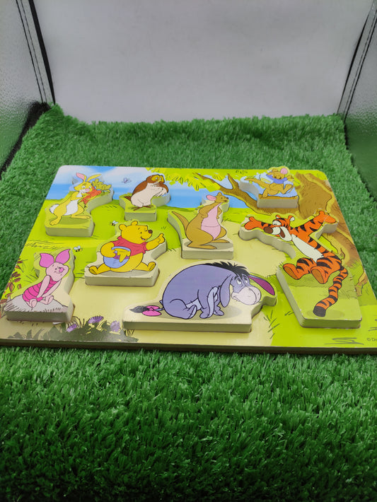 MELISSA AND DOUG DISNEY WINNIE THE POOH WOODEN CHUNKY PUZZLE