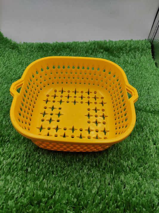 PLASTIC STORAGE BASKET