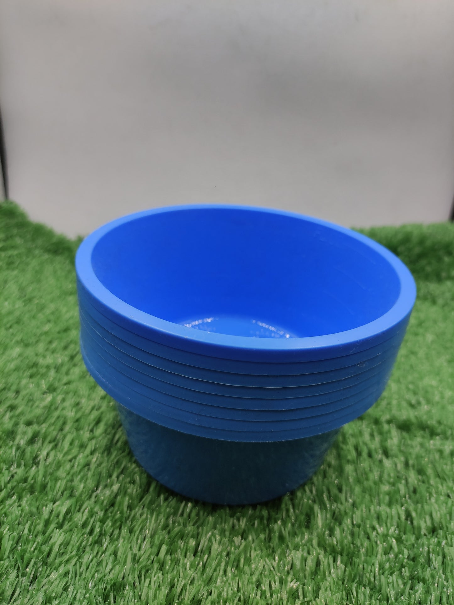 ROUND PLASTIC DISPOSABLE BOWLS 10 SET