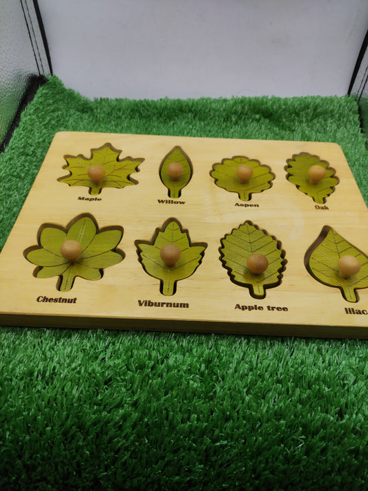 WOODEN SENSORY ACTIVITY BOARD WITH KEY LOCK
