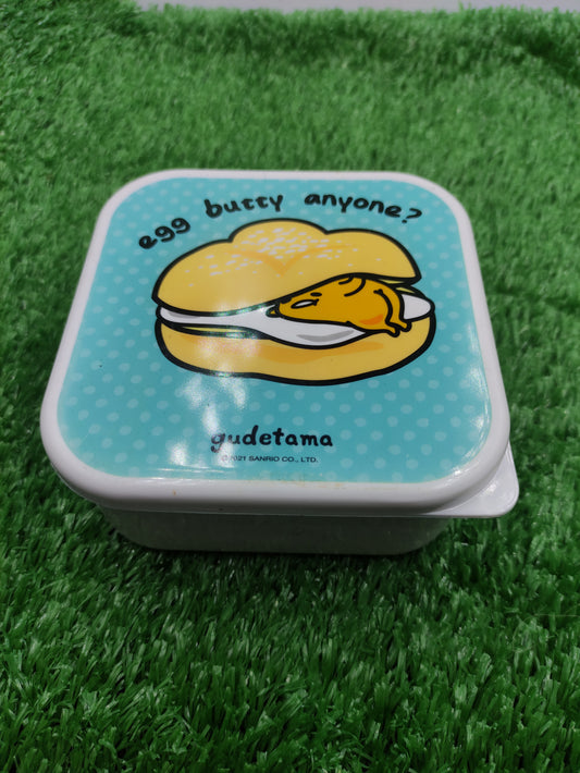 SANRIO GUDETAMA LUNCH BOX OR STORAGE CONTAINER