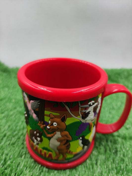 PLASTIC KIDS MUG 3D CARTOON