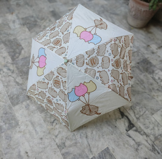 PUSHEEN UMBRELLA WITH A PATTERN