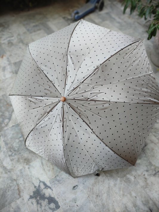 POLO RALPH LAUREN PONY DOT PATTERN UMBRELLA