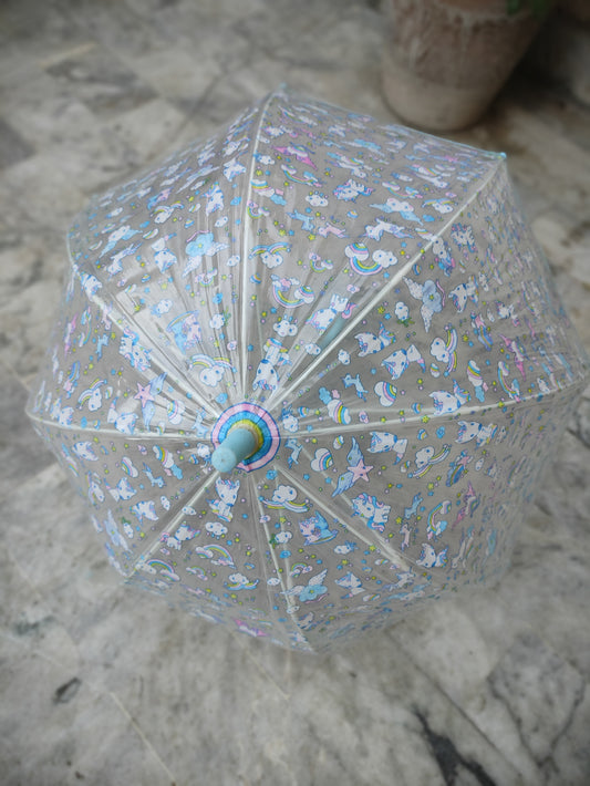 DJECO UNICON TRANSPARENT CHILDREN UMBRELLA