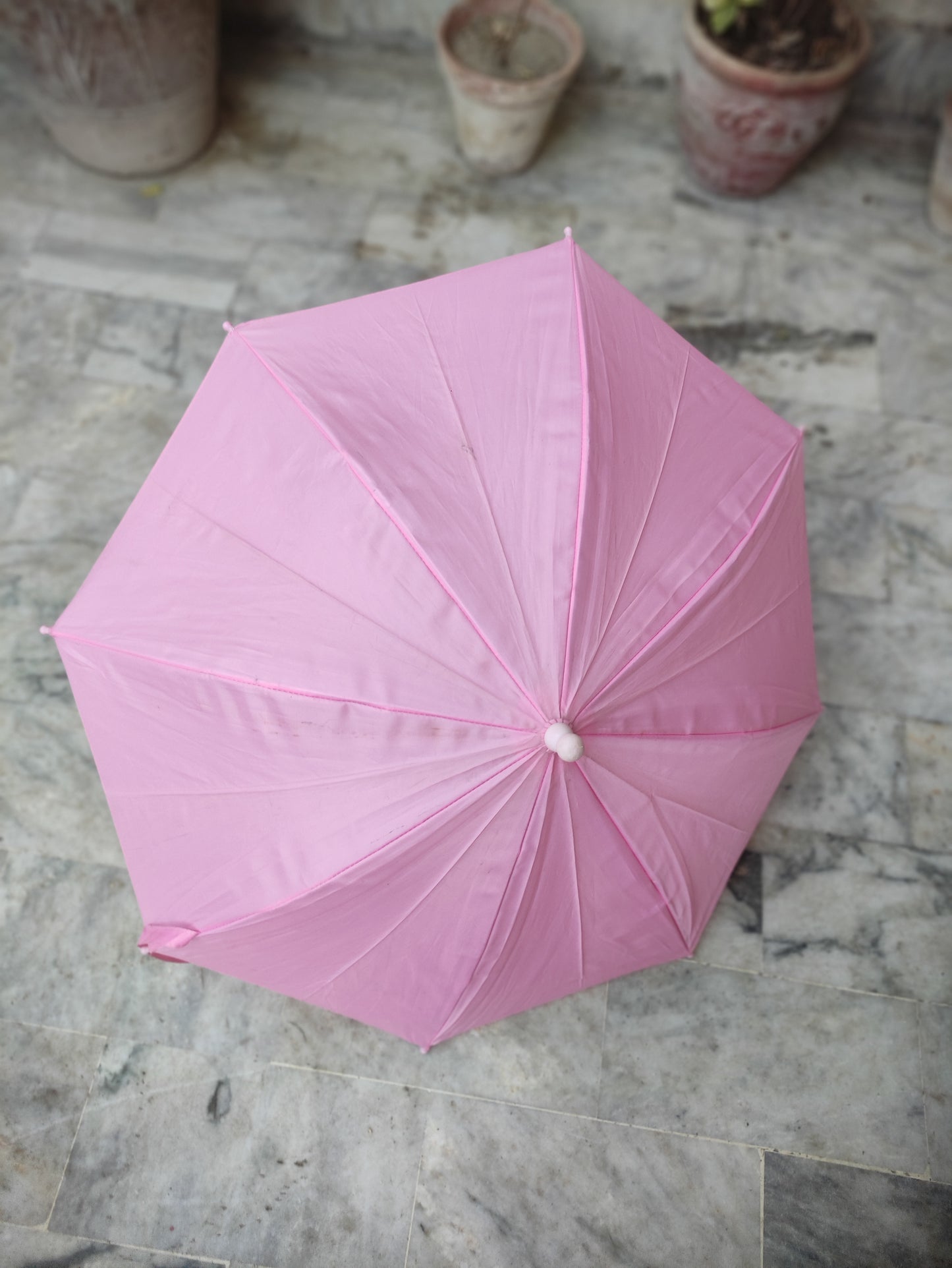 PINK FOLDING UMBRELLA
