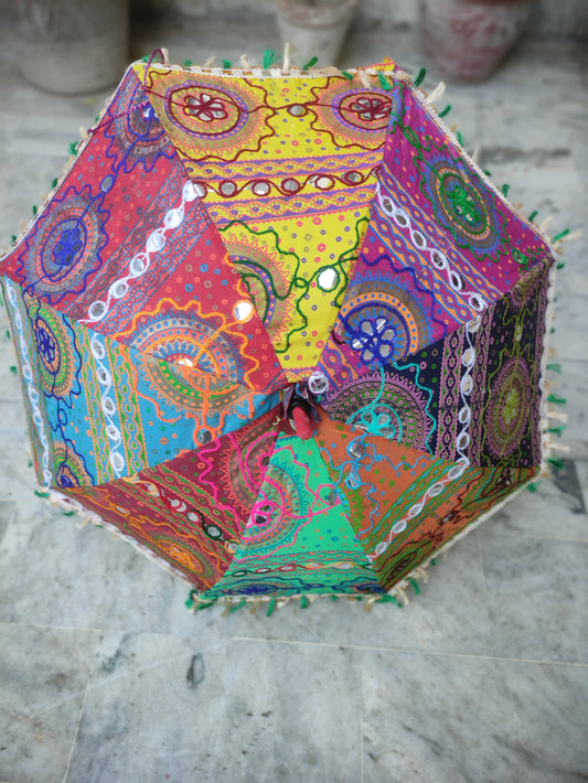 TRADITIONAL RAJASTHANI DECORATIVE UMBRELLA
