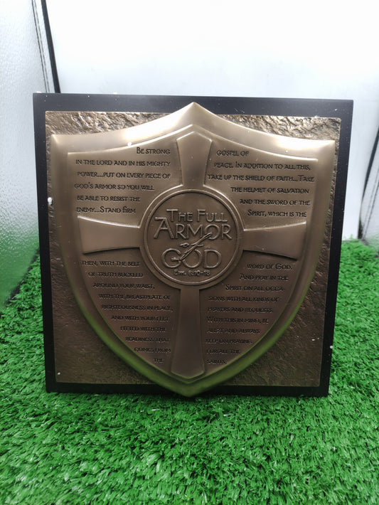 THE FULL ARMOR OF GOD TABLETOP PLAQUE