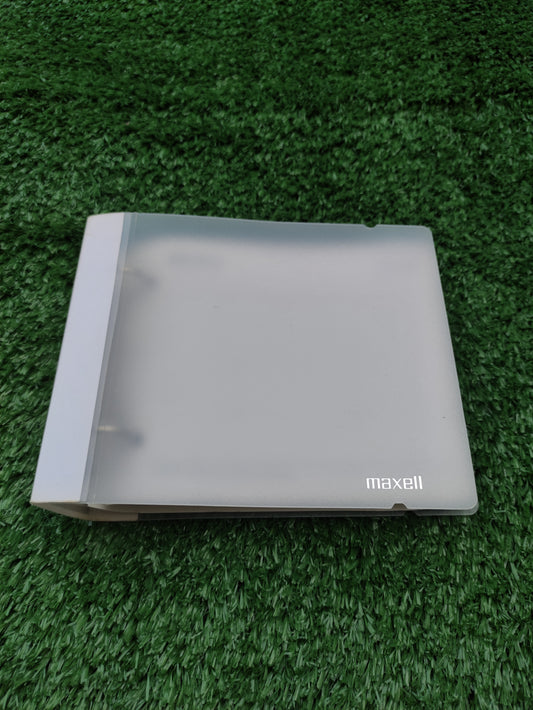MAXELL A4 PLASTIC RING BINDER FILE