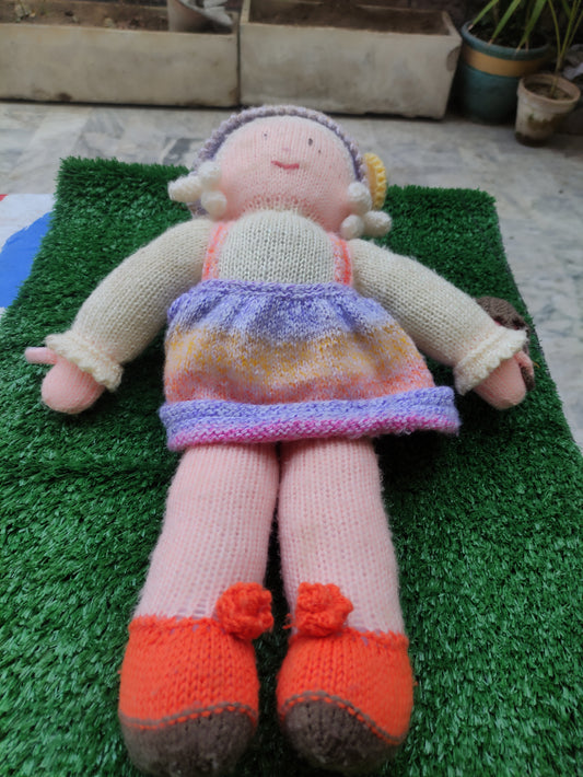 HAND KNITTED DOLL