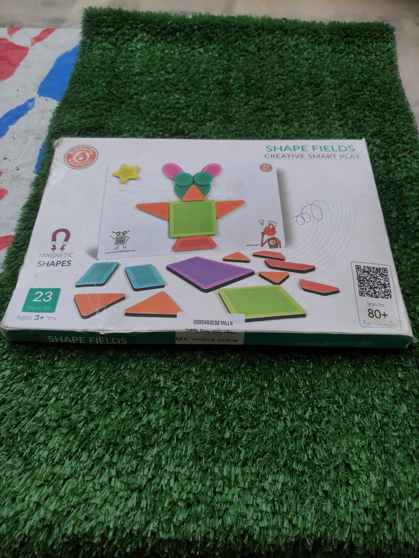 EDUFIELDS MAGNETIC SHAPES PUZZLES SET