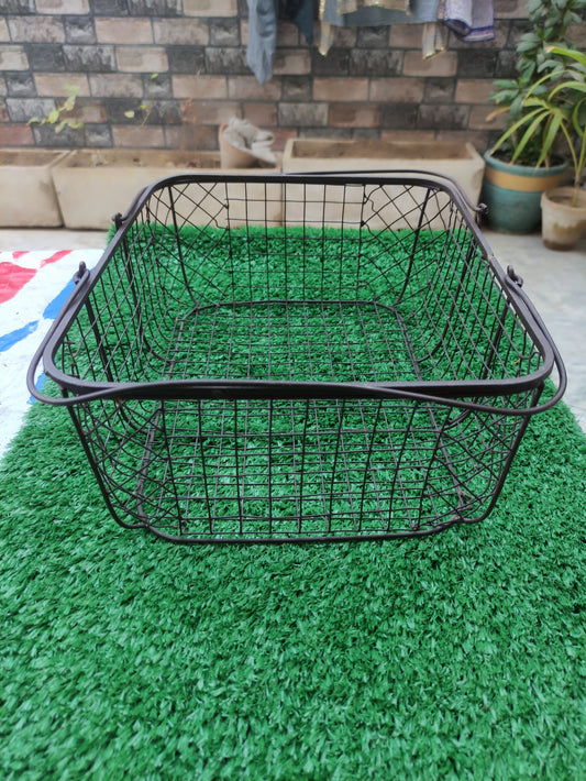 WIRE STORAGE BASKET
