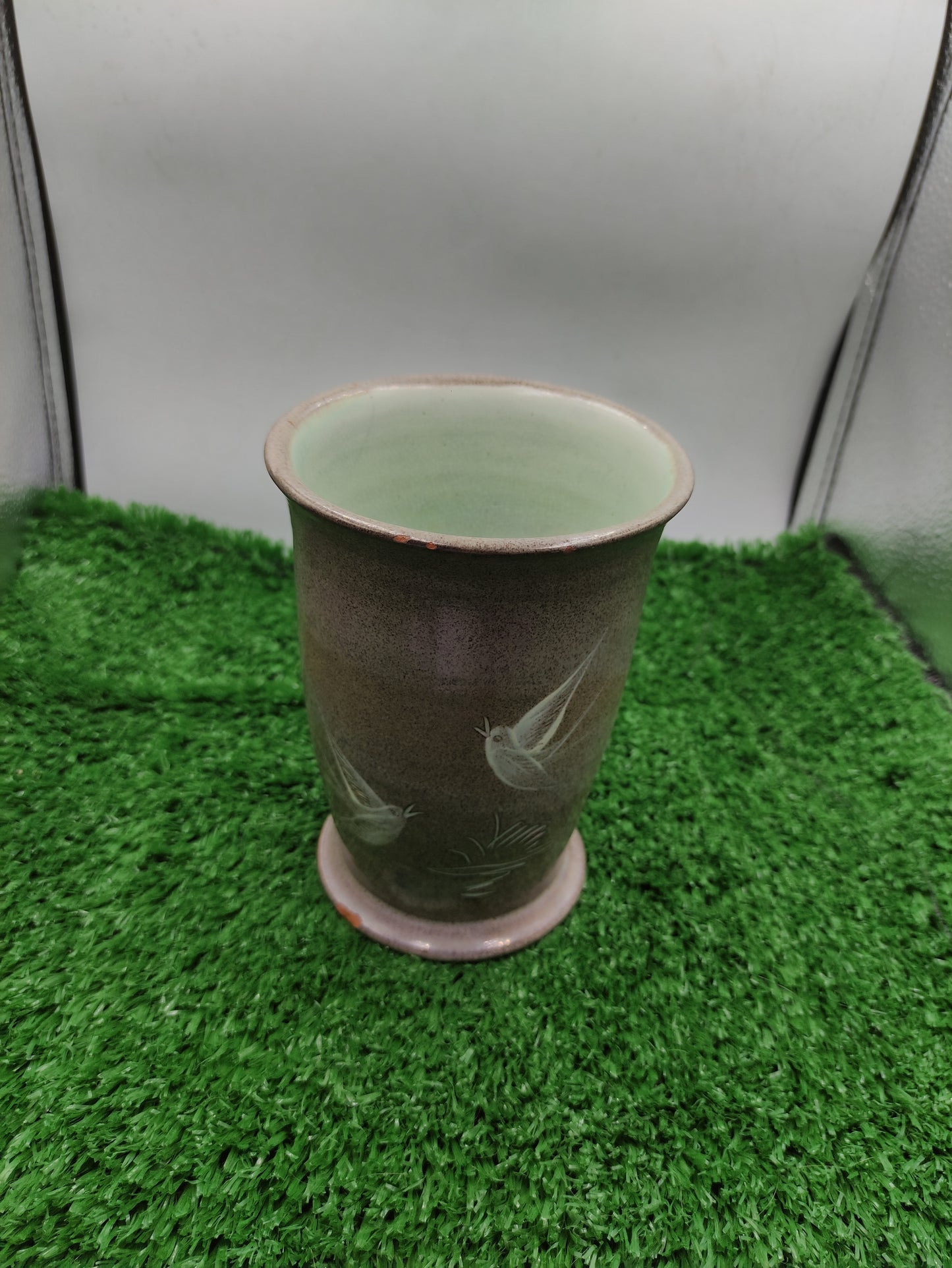 STUDIO ASHLEY HOLLAND SIGNED VASE