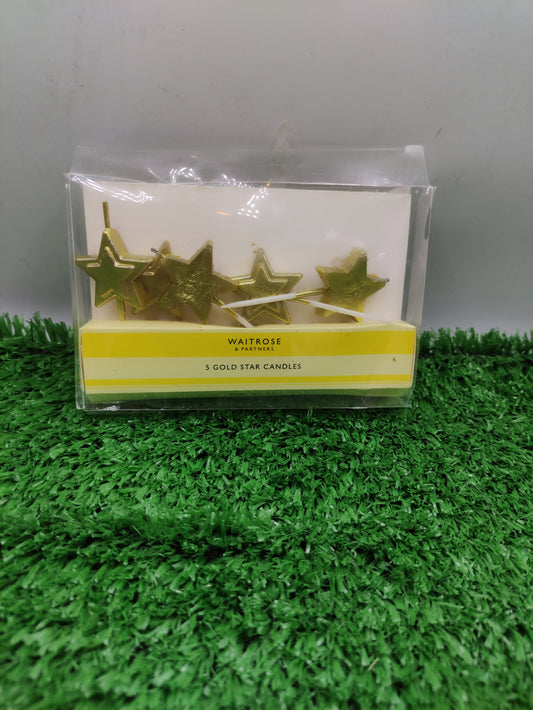 GOLD STAR CANDLES