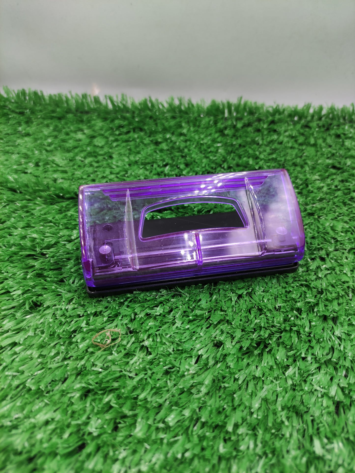 PURPLE TRANSPARENT TWO HOLE PUNCHER