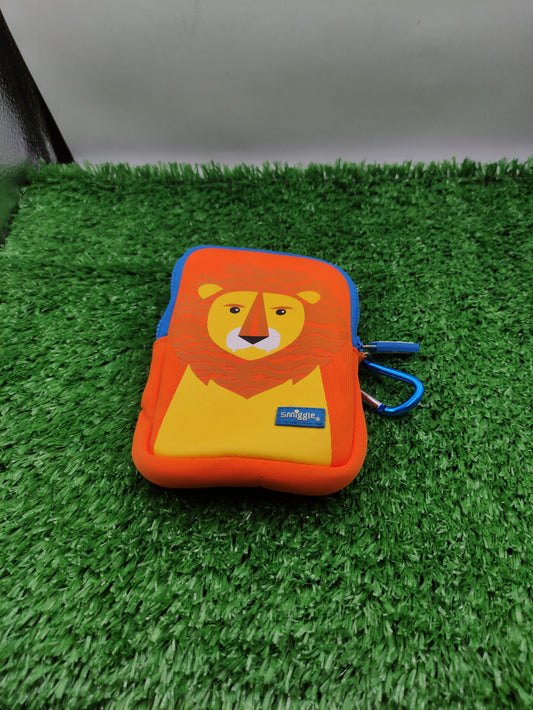 SMIGGLE LION CHARACTER SOFT PENCIL CASE