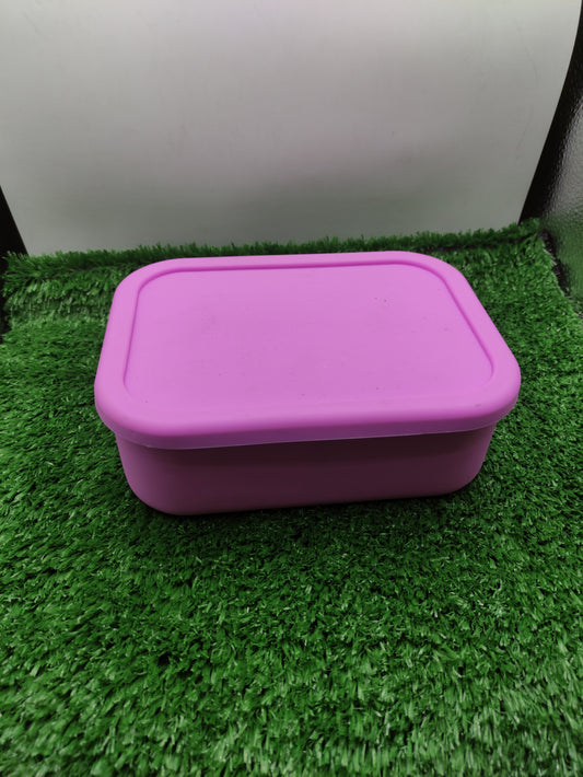 LILAC SILICONE BENTO LUNCH BOX