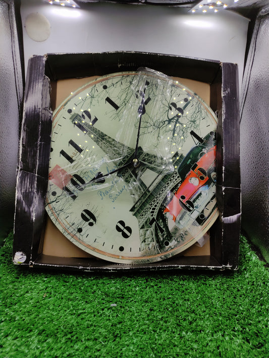 EIFFEL TOWER WALL CLOCK