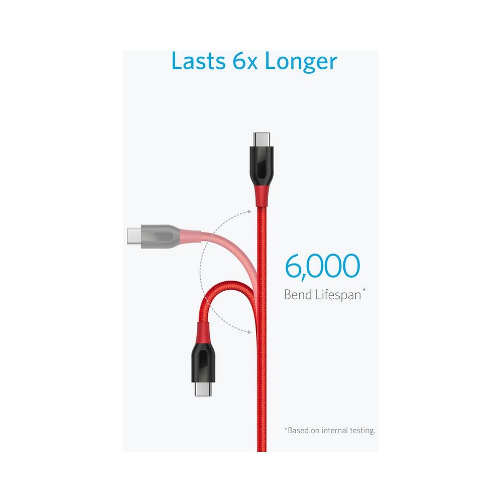 Anker | A8267 - PowerLine + USB-C to USB-A 3.0 10ft