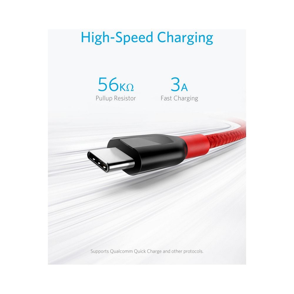Anker | A8267 - PowerLine + USB-C to USB-A 3.0 10ft