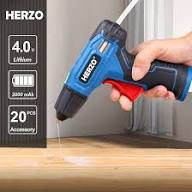 HERZO Cordless Hot Glue Gun