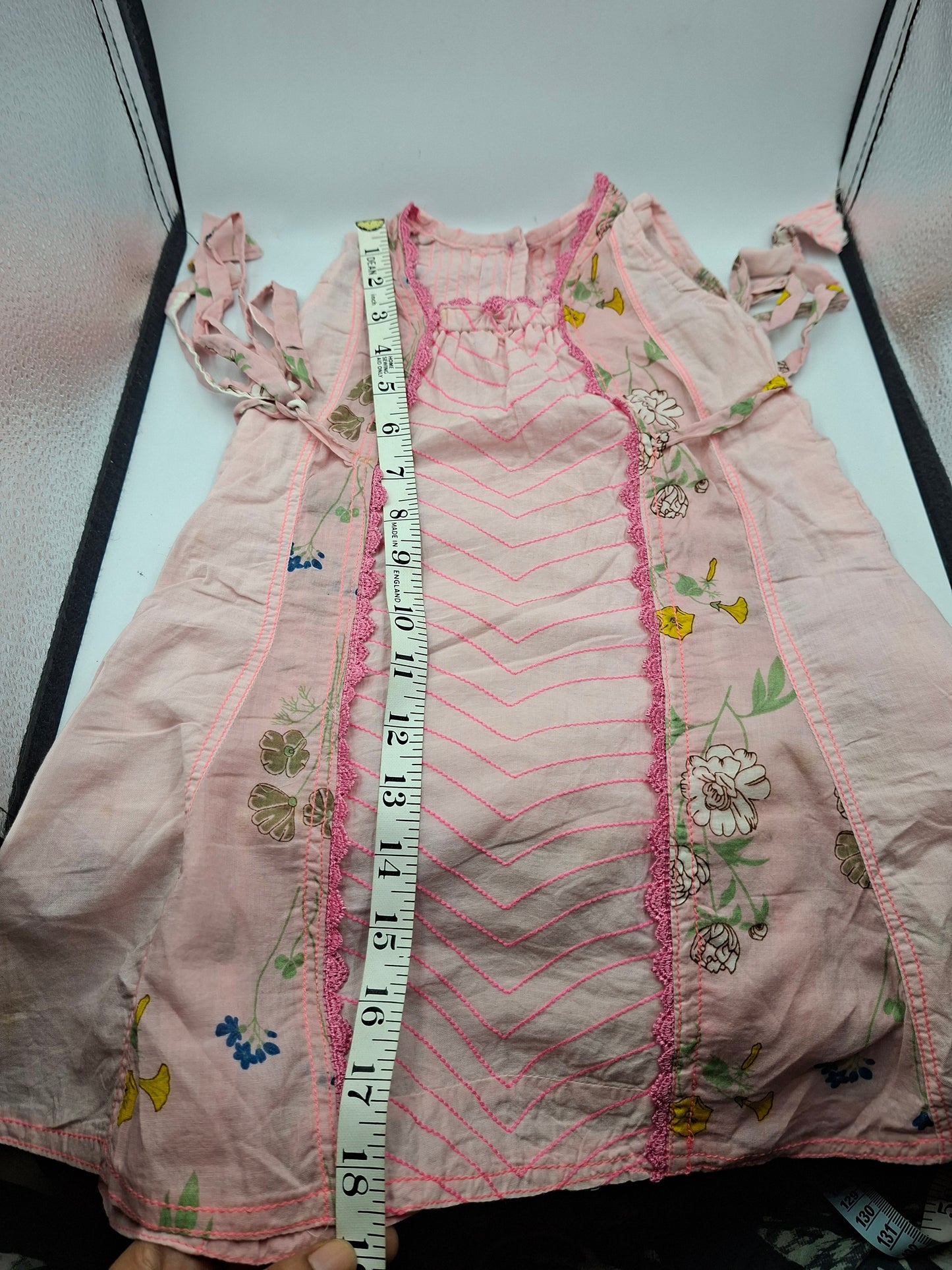 Self stitch dress age 2-3 years