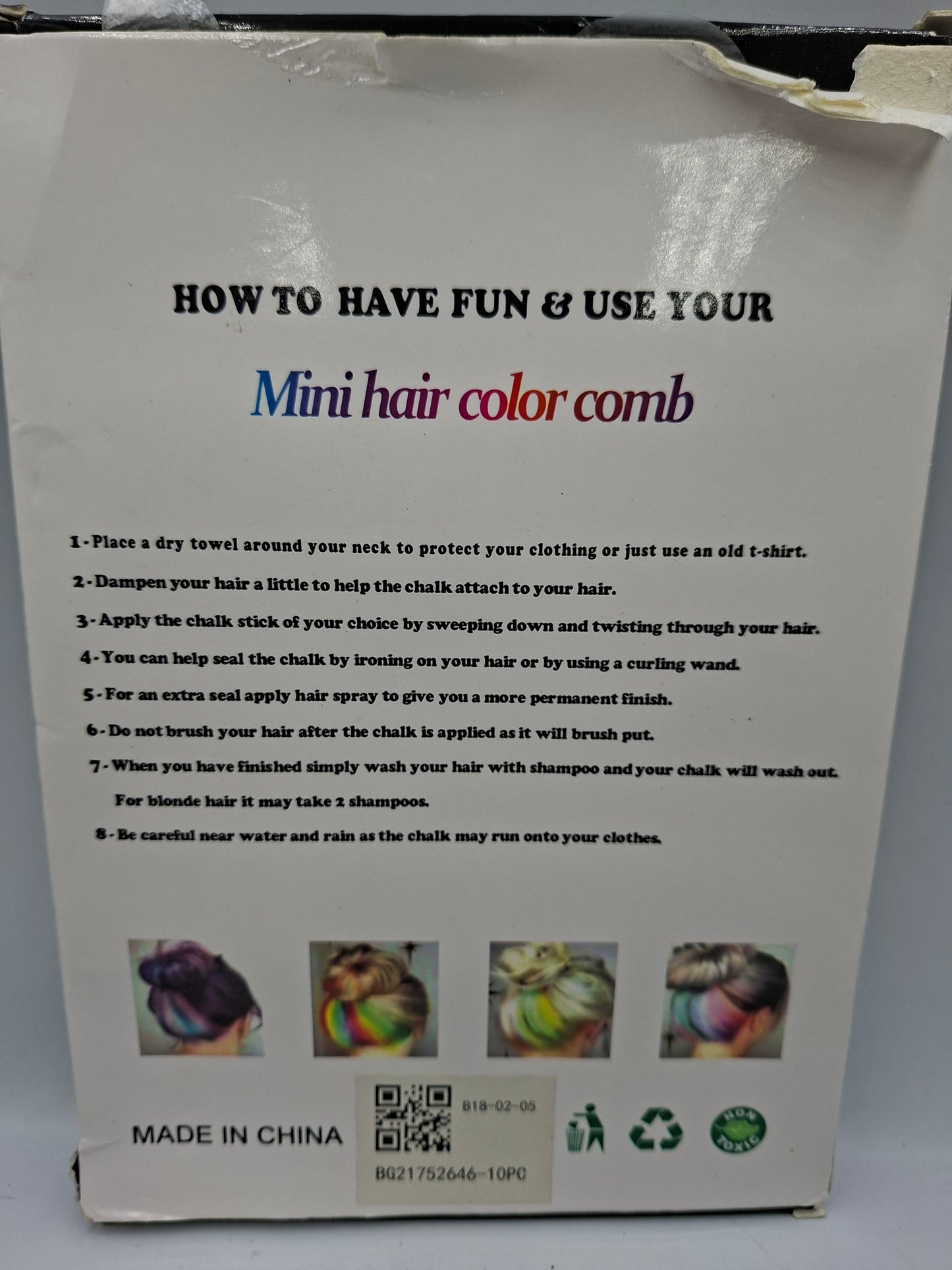 Hair chalks