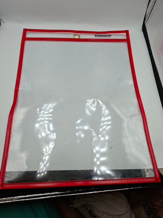 Clear pocket 1pc